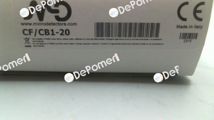 CF/CB1-20 Micro Detectors / Diell (now Datasensing)