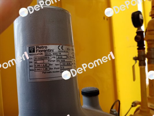 DIVAL 600G TR PN16/25 DN40 same as DIVAL600/G 280TR PN16/25 Pietro Fiorentini