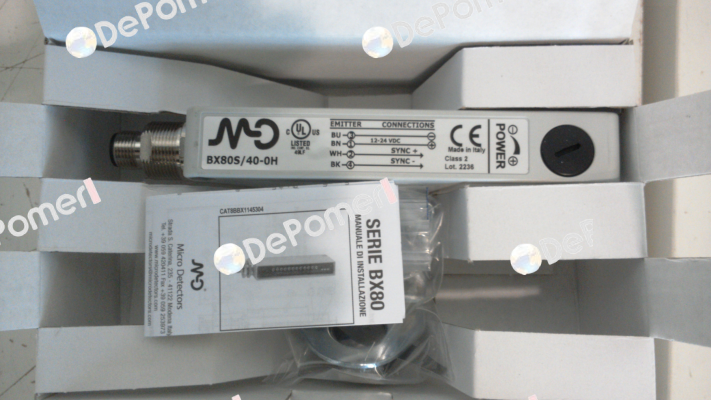 BX80S/40-0H Micro Detectors / Diell (now Datasensing)