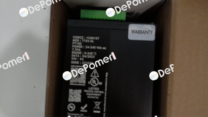 P/N: 1CN0157 Type: T154 ED16 UL Tecsystem