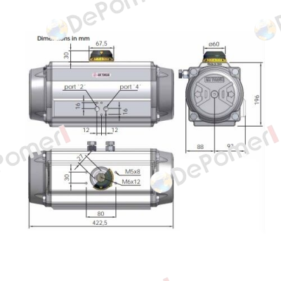 DR00600UF10F1227AZ Air Torque