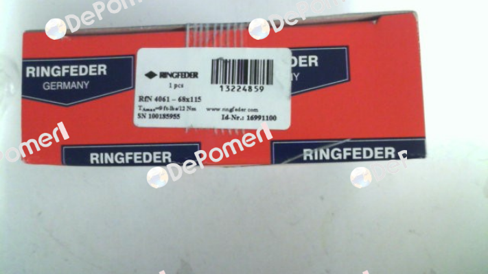 RFN 4061 68X115 Ringfeder