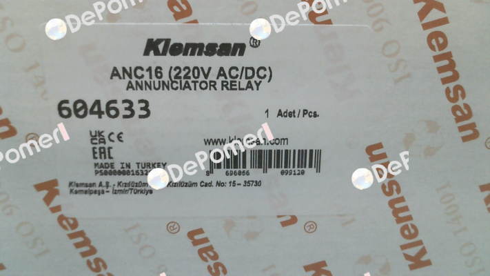 ANC16 -220 /  604633 Klemsan