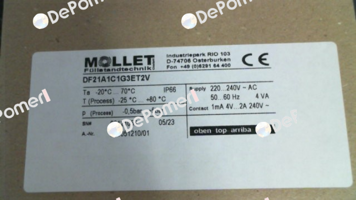 DF21A1C1G3ET2V Mollet