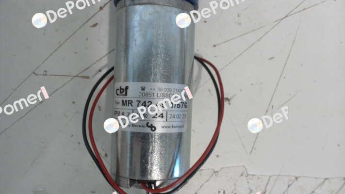 MR742 45 1/576 24VDC BERNIO ELETTROMECCANICA