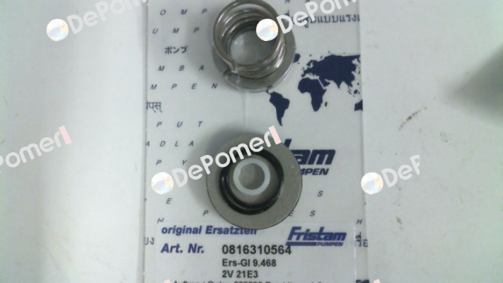 p/n: 0816310564 / Type: Ers-Gl 9.468 2V 21E3 Fristam