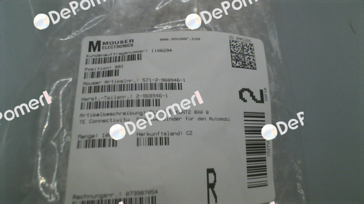 2-968946-1 TE Connectivity (Tyco Electronics)