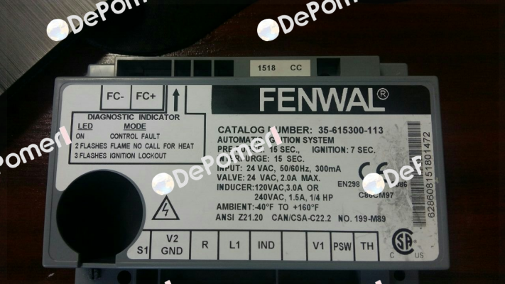 35-615300-113 OEM  FENWAL
