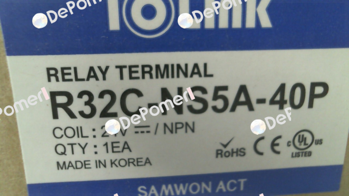R32C-NS5A-40P Samwon
