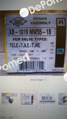 P/N: 803379, Type: XB1019-MW55-1B Alco