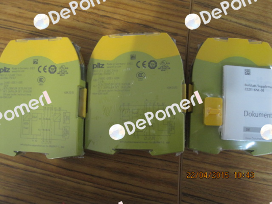 P/N: 750167 Type: PNOZ s7.1 24VDC 3 n/o  cascade Pilz