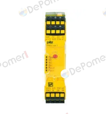 p/n: 750154, Type: PNOZ s4.1 48-240VACDC 3 n/o 1 n/c Pilz