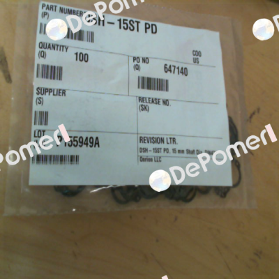 DSH-15ST PD Rotor Clip