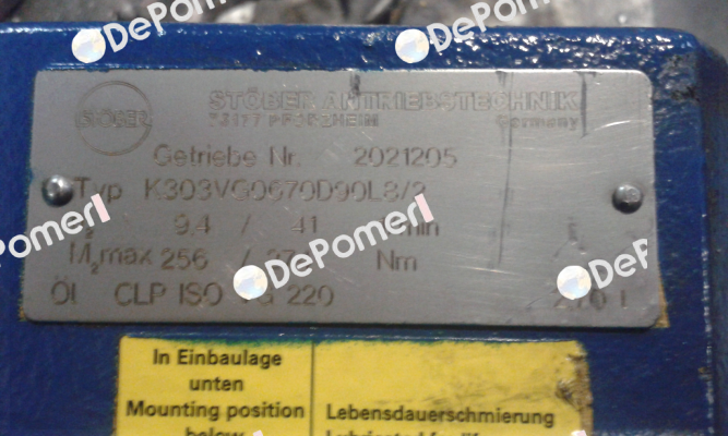 K303VG0670D090L82 Stober