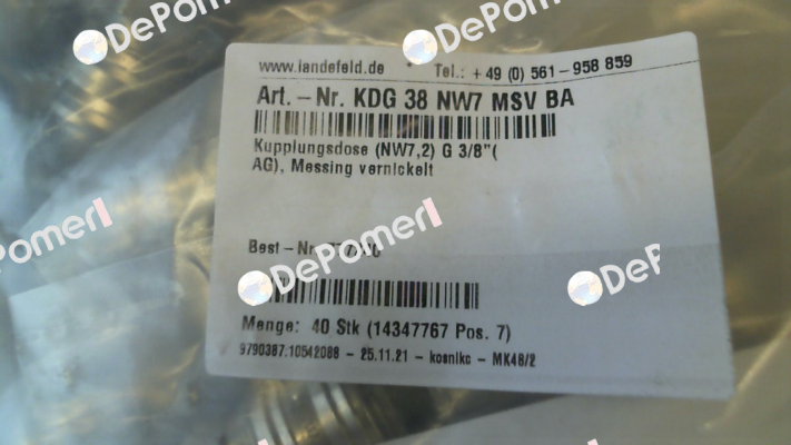 KDG 38 NW7 MSV BA Landefeld