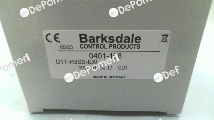 0401-168 D1T-H3SS-EXI Barksdale