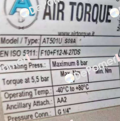 B10- AT501US09AF10+F12 27DS-000 Air Torque