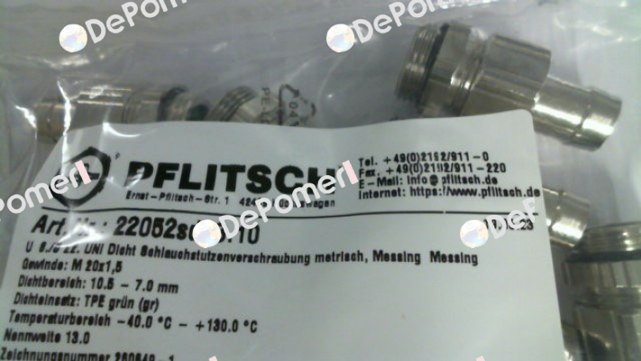 22052sd13.10 PFLITSCH