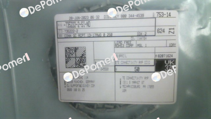 735222-2 TE Connectivity (Tyco Electronics)