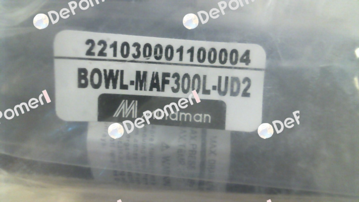 BOWL-MAF300L-UD2 Mindman