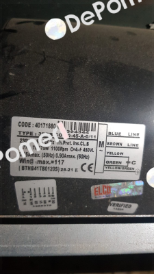 GMV 3BTB.CO.70.45.A.0/11 BTNB41TB0120S *40171880* Elco