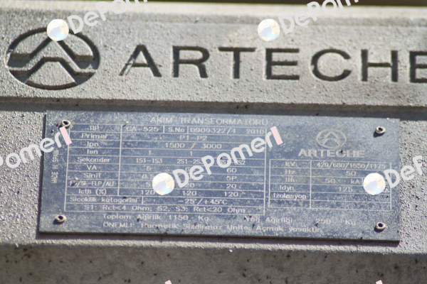 CA-525 S/N:0909322/1 2010  Arteche