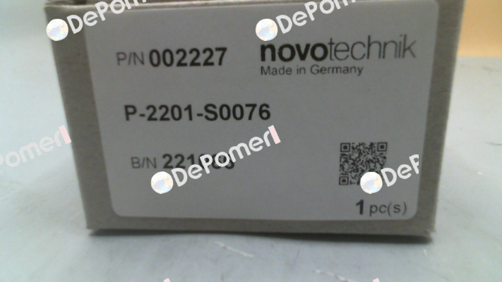 P/N: 400002227 Type: P-2201-S0076 Novotechnik