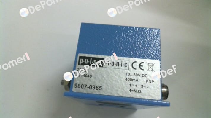 p/n: 08317070965, Type: KJ40-Q50AB-DPS-V2 Pulsotronic