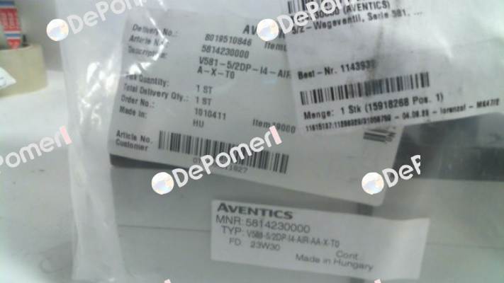 5814230000 Aventics
