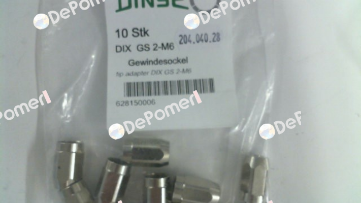 628150006 / DIX GS 2-M6 Dinse