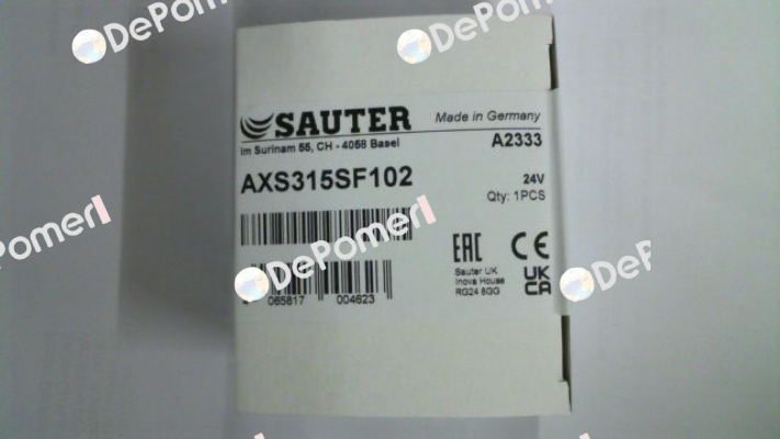 AXS315SF102 Sauter