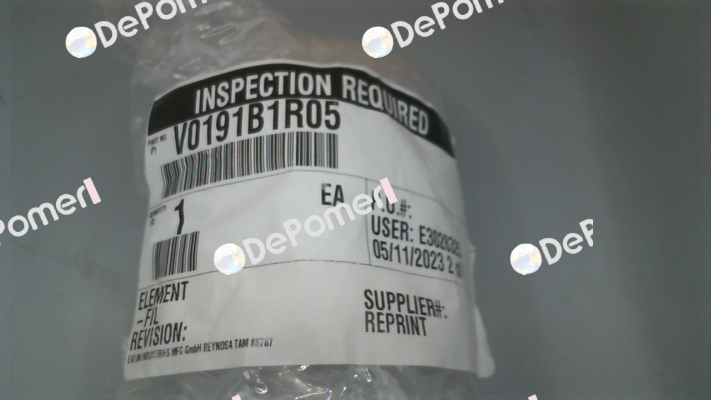 V0191B1R05ELEMENT Vickers (Eaton)