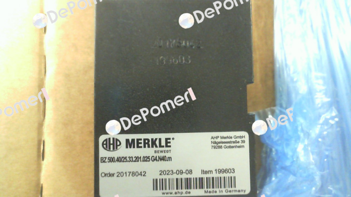 BZ 500.40/25.33.201.025 G4.N40.m Merkle