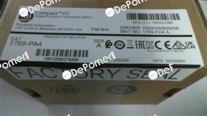 1769-PA4 Allen Bradley (Rockwell)