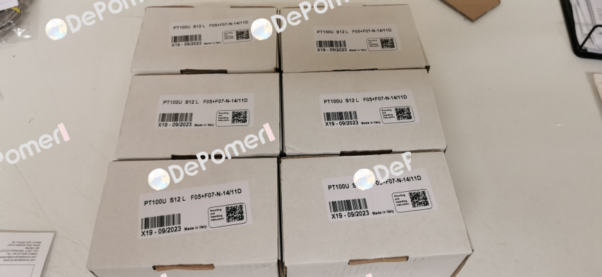 S/N: 21204800 / TYPE: PT100U S12B Air Torque