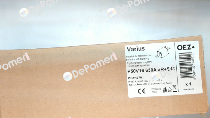 OEZ:13701 / P50V16S 630A aR OEZ