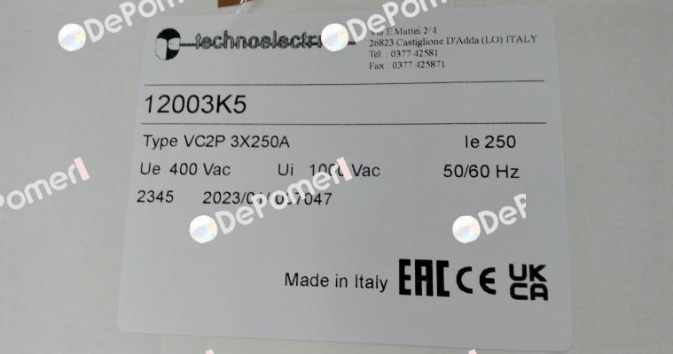 12003K5 Technoelectric