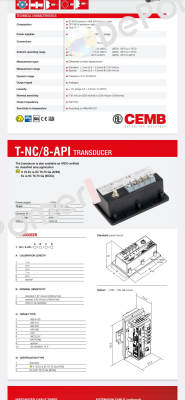 T-NC/8-API/9/1/1/2 Cemb