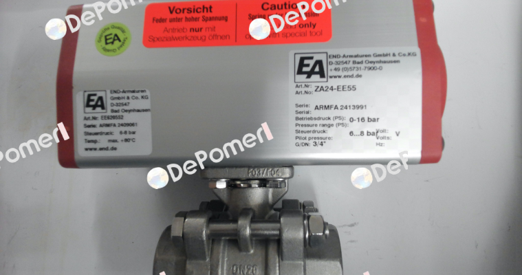 ZA24-EE55 End Armaturen